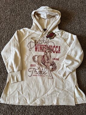 Marvel Cowboy Co. Cream Graphic Hoodie Sweatshirt